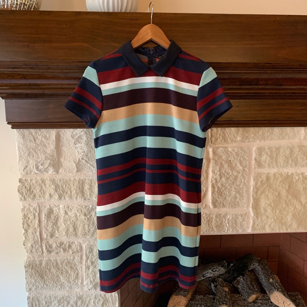 Zara Striped Knit Dress